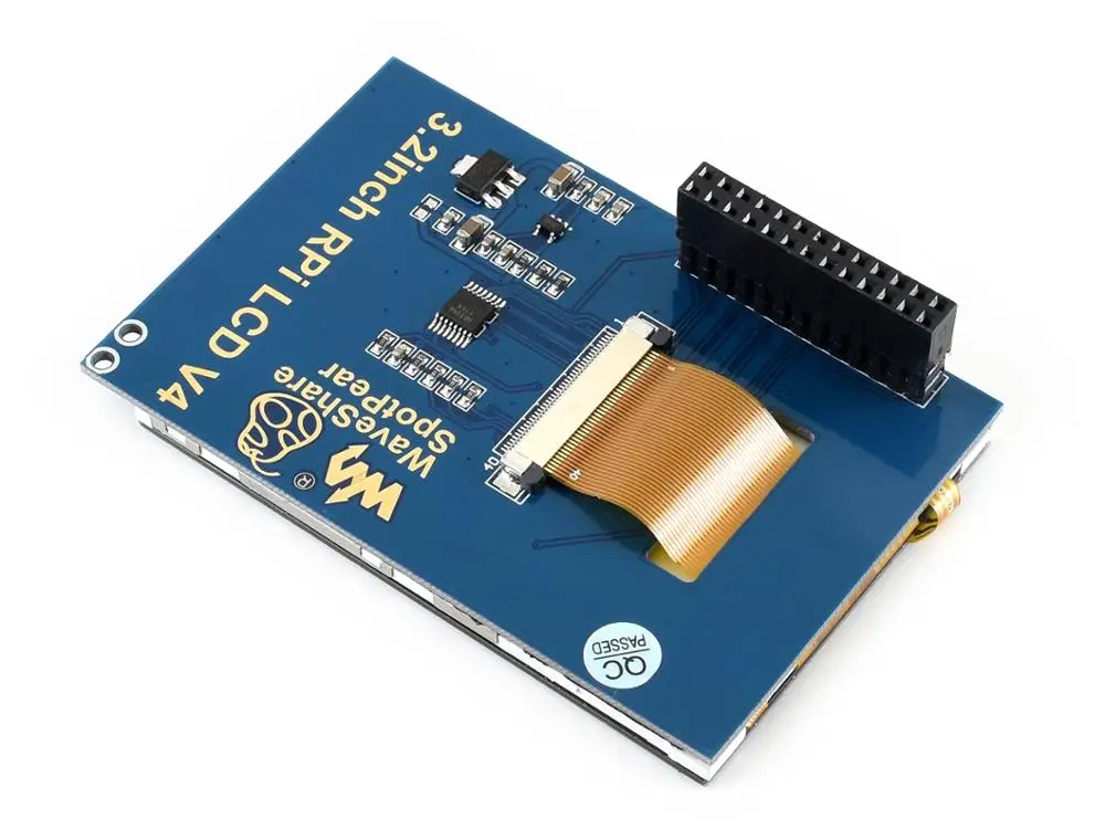 Waveshare 3 2 дюймовый RPi LCD (B) Raspberry Pi ЖК-дисплей модуль 320*240 TFT резистивная сенсорная