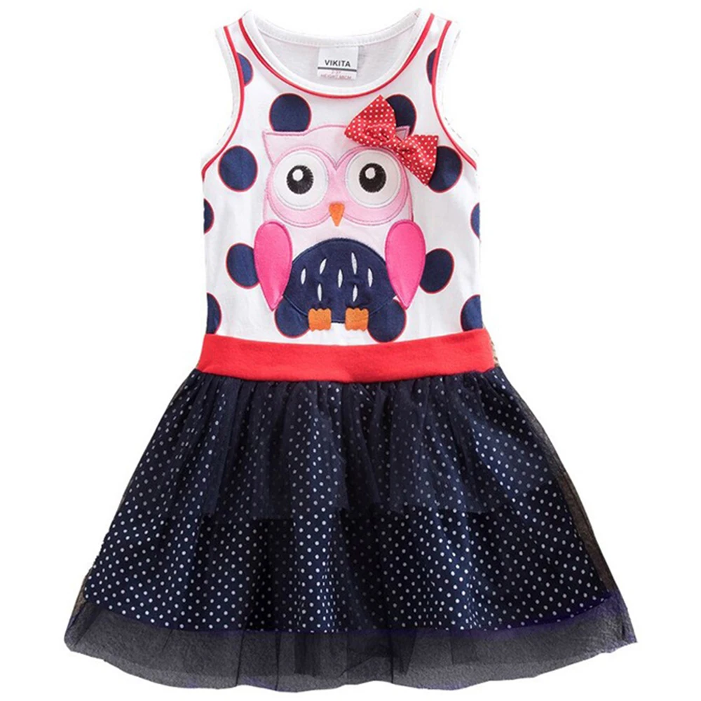 Детское фатиновое платье-пачка с мультяшным принтом | Детская одежда и обувь