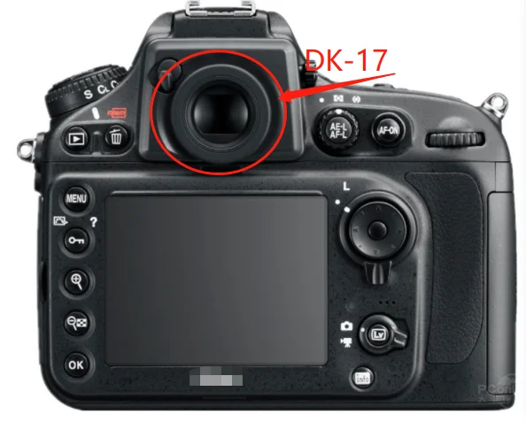 Новый DK-17 DK17 задняя видоискатель резиновый наглазник окуляра для Nikon D700 D800 D800E D810