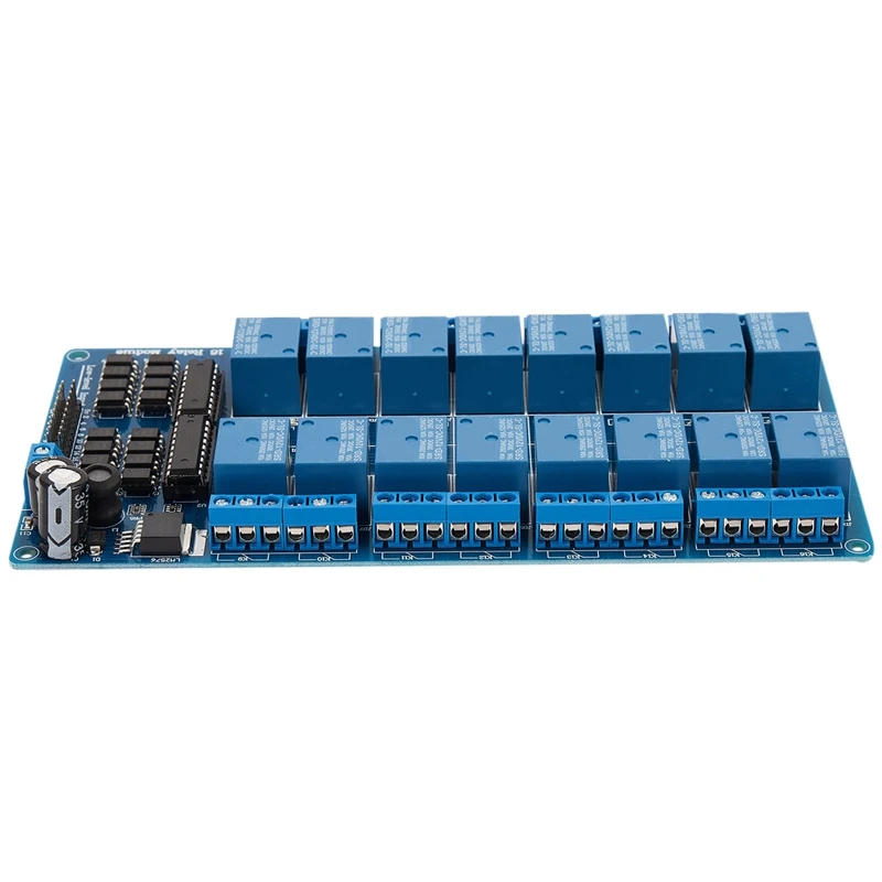 Модуль управления Ethernet сетевой веб-сервер Lan Wan порт RJ45 16-канальное реле-это плата