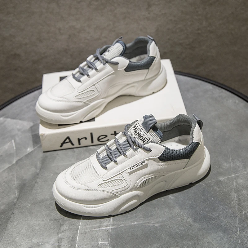

Small white shoes women's shoes spring and summer breathable 2021 new single shoes Korean version dad ins leisure