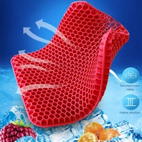 new honeycomb cooling pad ice gel seat ass cushion breathable non slip durable soft comfortable chair cushion pressure relief