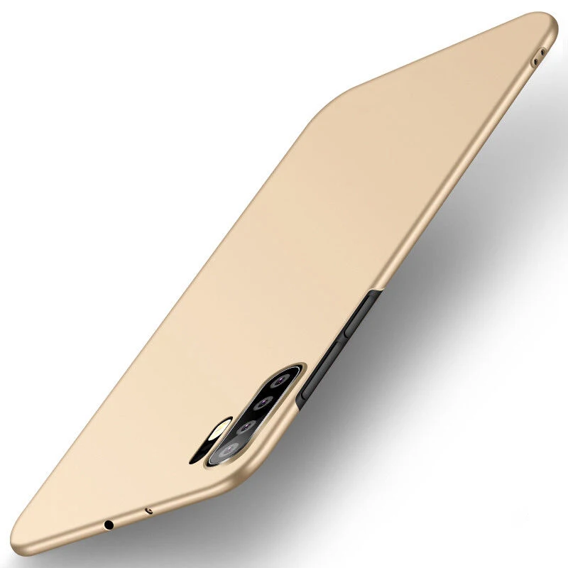 Gold Ультратонкий матовый чехол для телефона huawei mate 20 Lite P20 P30 Lite Pro P Smart жесткий чехол из поликарбоната для huawei NOVA 3 3i 3E - Цвет: Gold