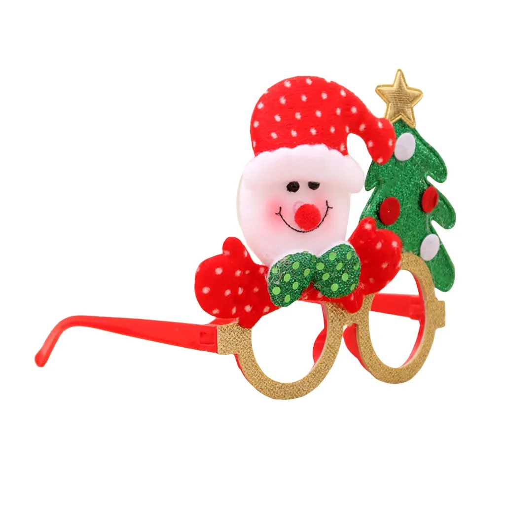 Рождественский подарок женские очки креативные рождественские рамка для