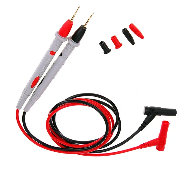Probe Test Leads Vastar 2 цвета ЖК-цифровой мультиметр AC/DC 750/1000 в цифровой мини-мультиметр зонд для Вольтметр Амперметр Ом тестер метр - Цвет: Probe Test Leads