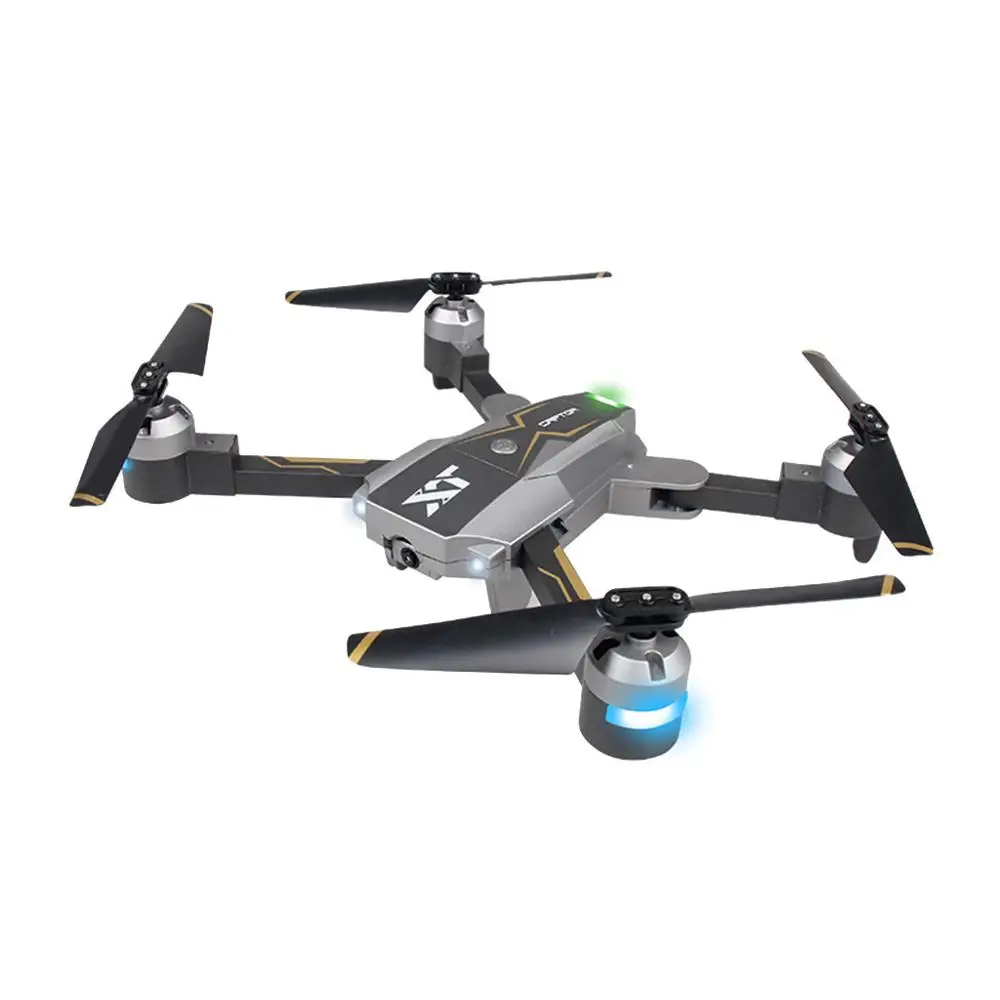 Xt Pack 8 оптический Дрон Fpv Rc с камерой HD живое видео складной Квадрокоптер один ключ