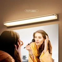 modern bathroom light 7w9w12w led mirror light makeup wall lamp vanity lighting fixtures stainless steel mirror lamp chrome