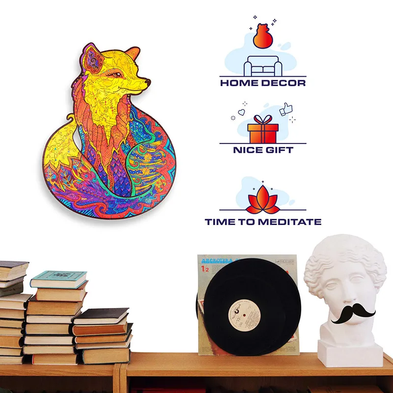 Деревянный Пазл сделай сам для взрослых и детей каждое изделие имеет