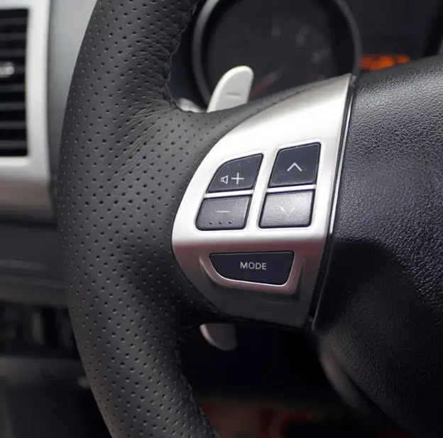 Чехол для руля из натуральной кожи Mitsubishi Lancer EX Outlander ASX|accessories car parts|car accessories mud flapscar