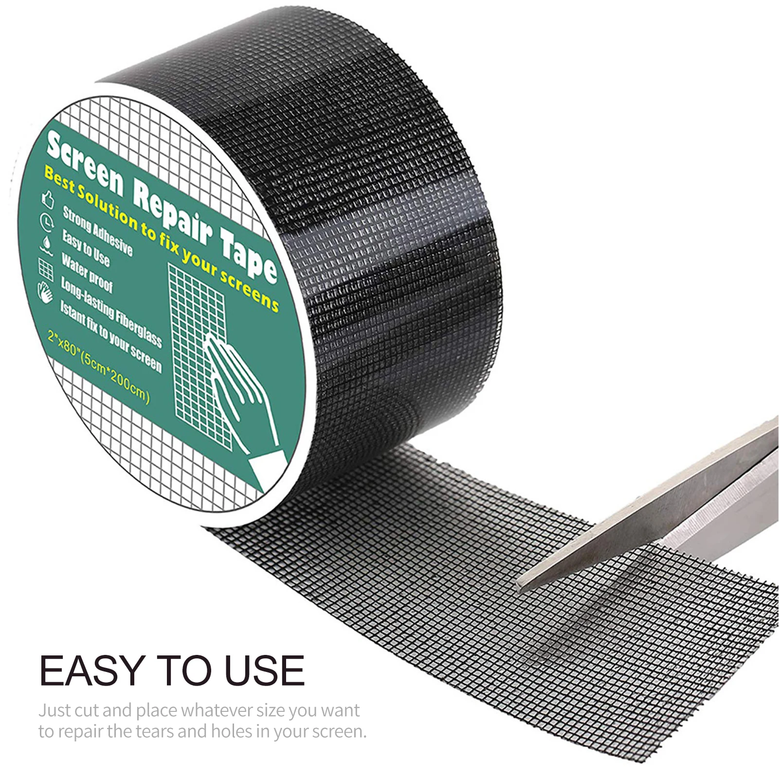 Комплект для ремонта оконных экранов прочная клейкая водонепроницаемая