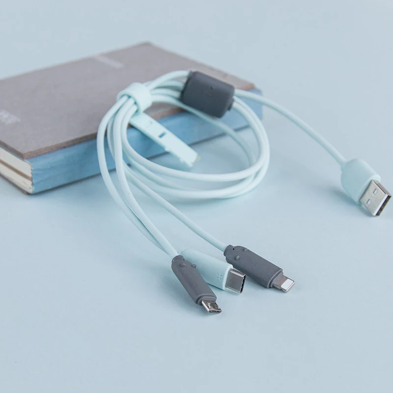 Maoxin 3 в 1 СВЕТОДИОДНЫЙ модуль панели управления 5pin type c usb c micro usb розовый Легкий кабель для Android iPhone samsung huawei Xiaomi