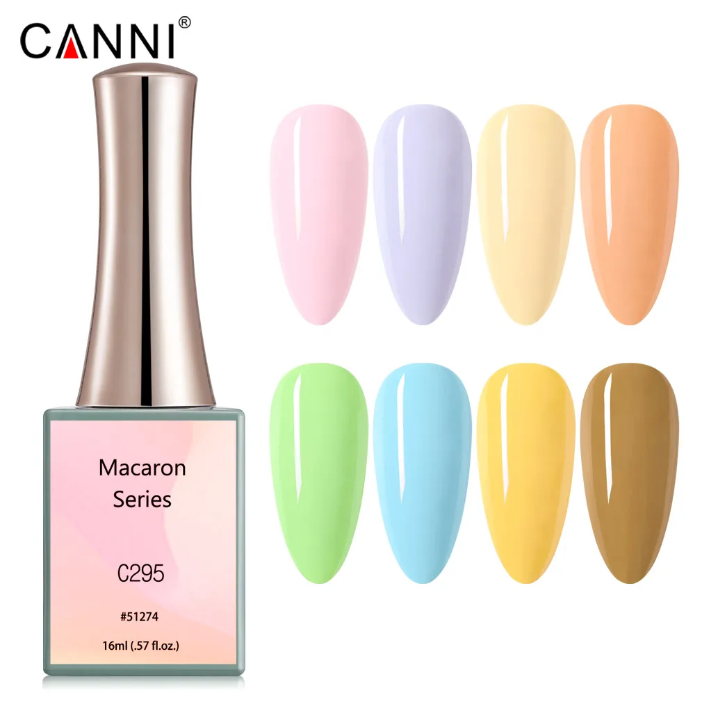 Canni Новинка 16 мл УФ-гель для ногтей молочный лунный свет серия C247-C252
