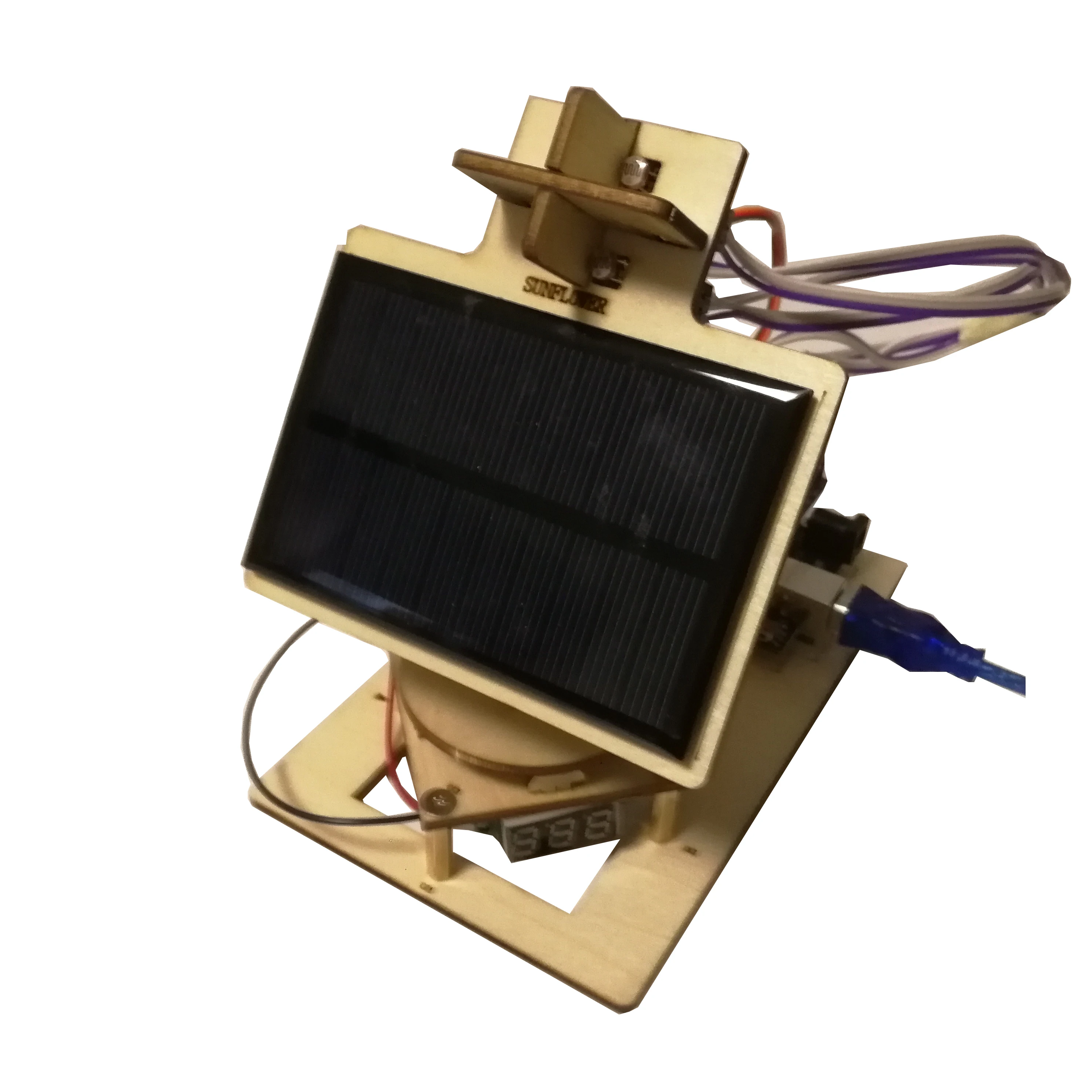 Умное автоматическое устройство слежения за солнечной батареей система