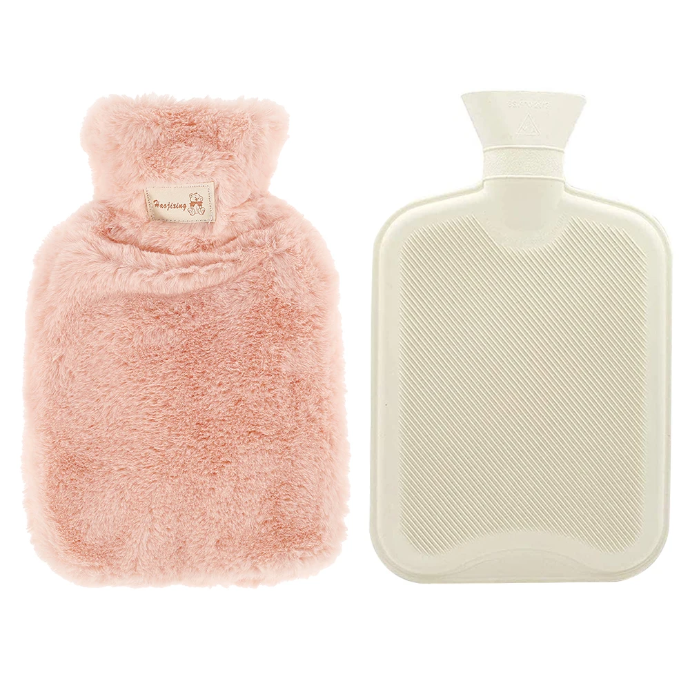 800/1800 мл бутылка для горячей воды мягкая сохранения тепла зимой портативная и