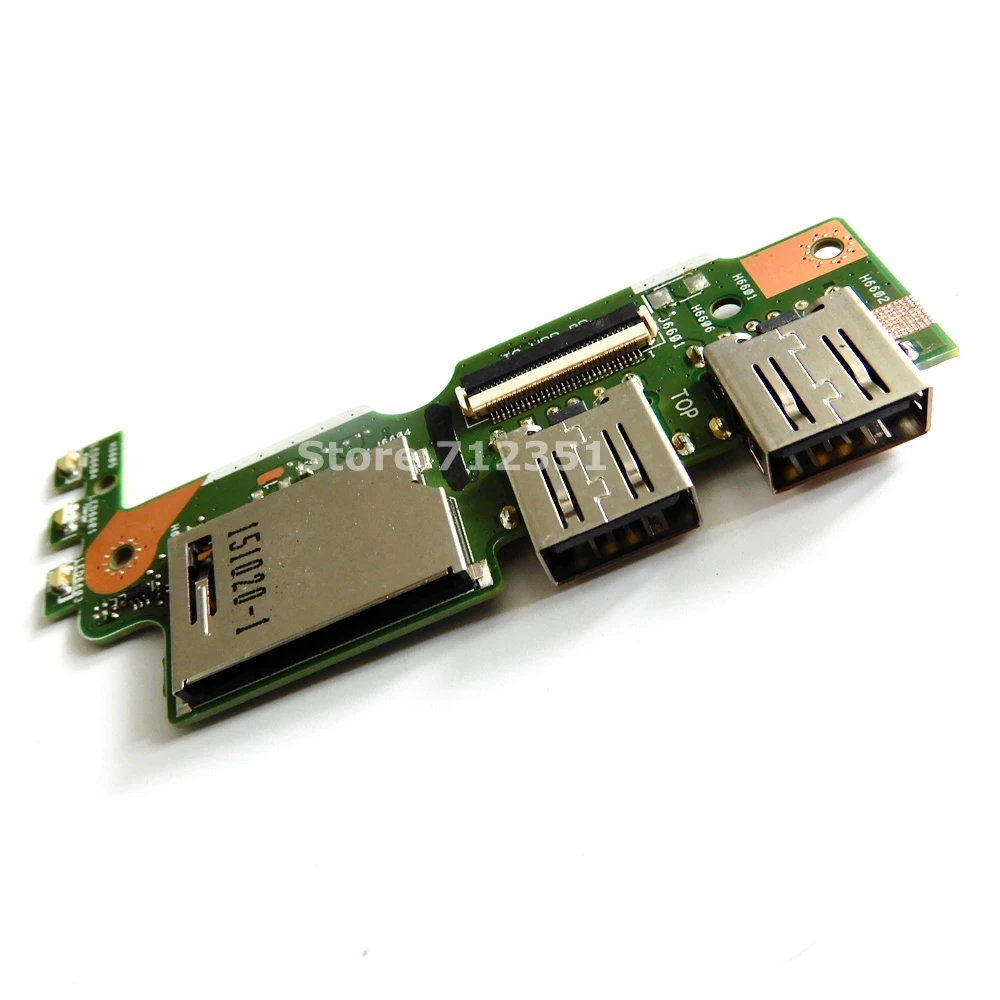 X455LJ IO плата для ASUS X455 X455L X455LD X455LF X455WE USB SD карты разъемы 60NB08M0-101130 тест 100% ОК |