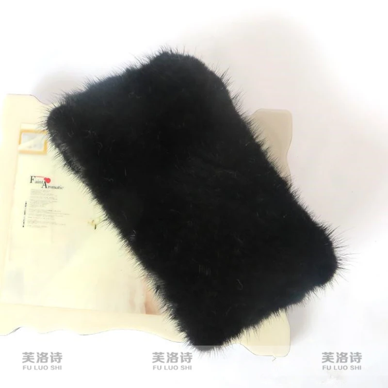 Реальные шарфы из норки женская меховая норка ошейники для собак теплые зимние