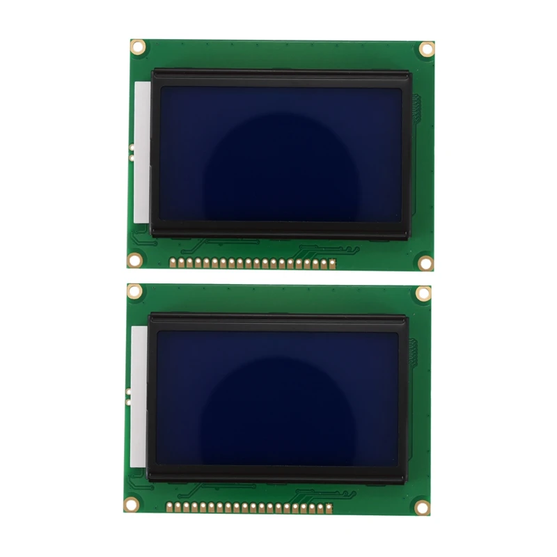 128x64 точек ЖК-дисплей модуль 5V Синий Экран 12864 с Подсветка ST7920 параллельно Порты и