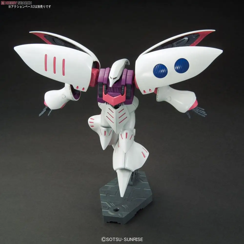 Оригинальные белые фигурки Bandai Gundam HG HGUC 195 1/144 в сборе фигурные модели кукол |