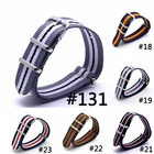 Ремешок для часов из нейлона, в стиле НАТО, 20 мм, тканевый, с заменой DW, 16 мм, 18 мм, 22 мм, армейский спортивный ремешок со стальной пряжкой