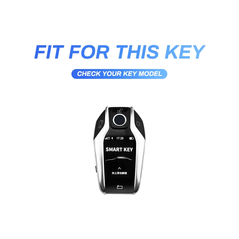 

Zinc alloy Car LED Display Screen Key Case Cover Shell Fob For BMW 5 6 7 Series G11 G12 G30 G31 G32 X3 X4 X5 X7 G01 G02 G05 G07