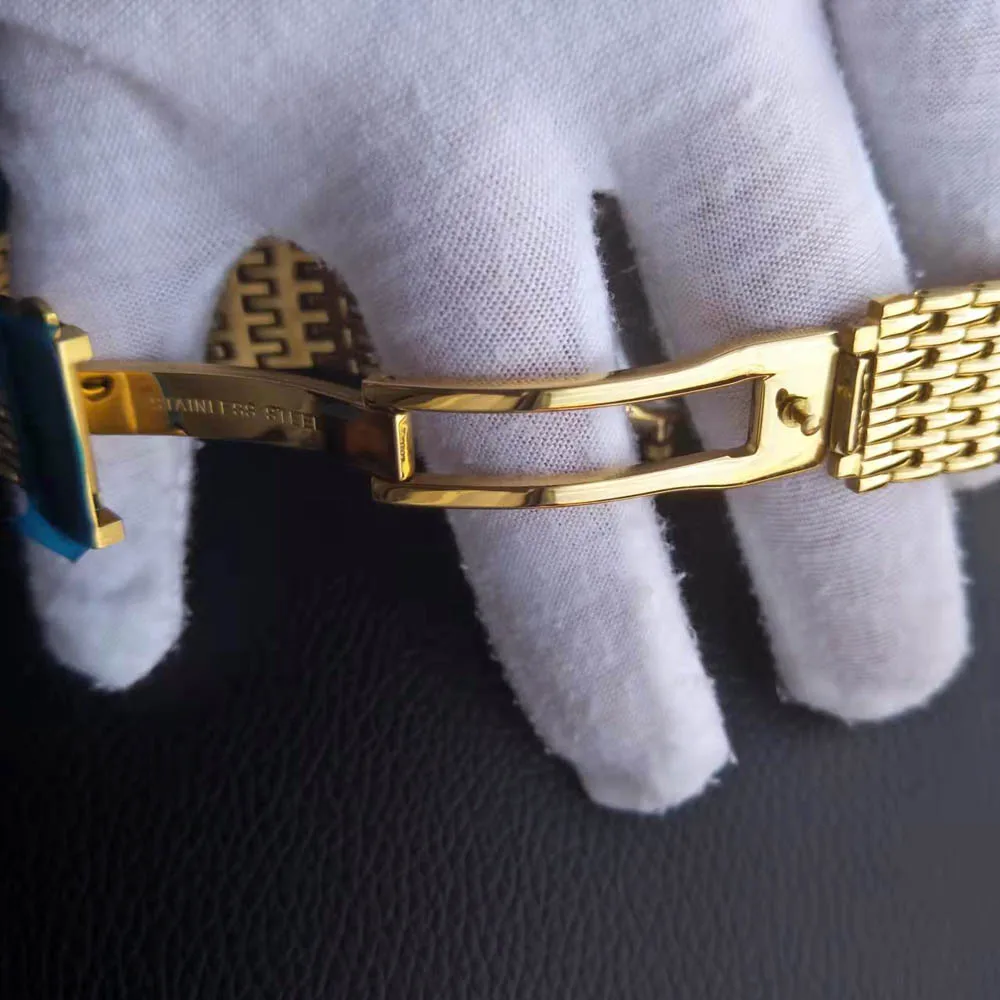 Часы наручные стальные унисекс мусульманские с арабскими цифрами и стальным