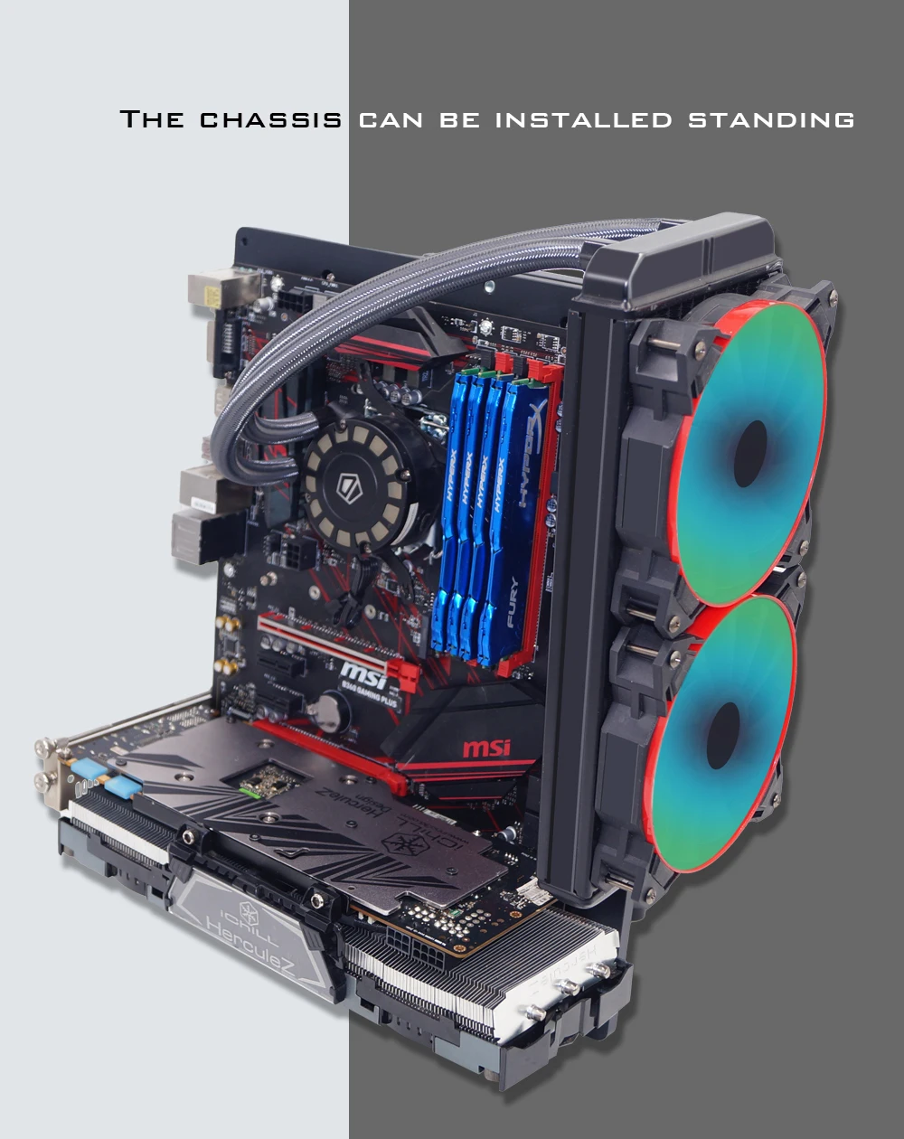 Скамейка для проверки на открытом воздухе чехол ПК Mini ITX MATX ATX рамка USB 3 0