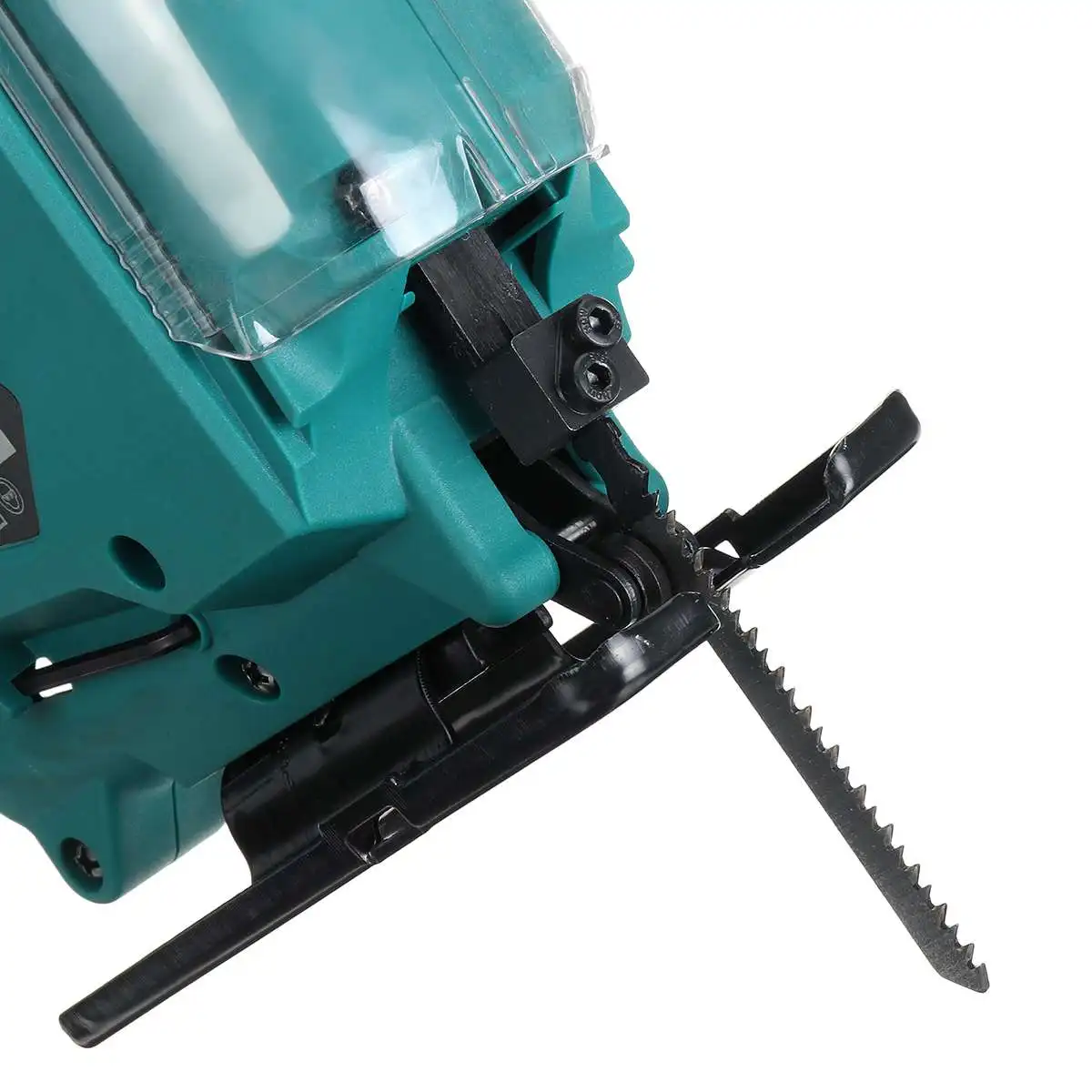 

Drillpro 900W 18V Cordless Jig Saw with Lithium Battery Multi-Function Portable Electric Saw Blades Power Tool Metal Woodworking