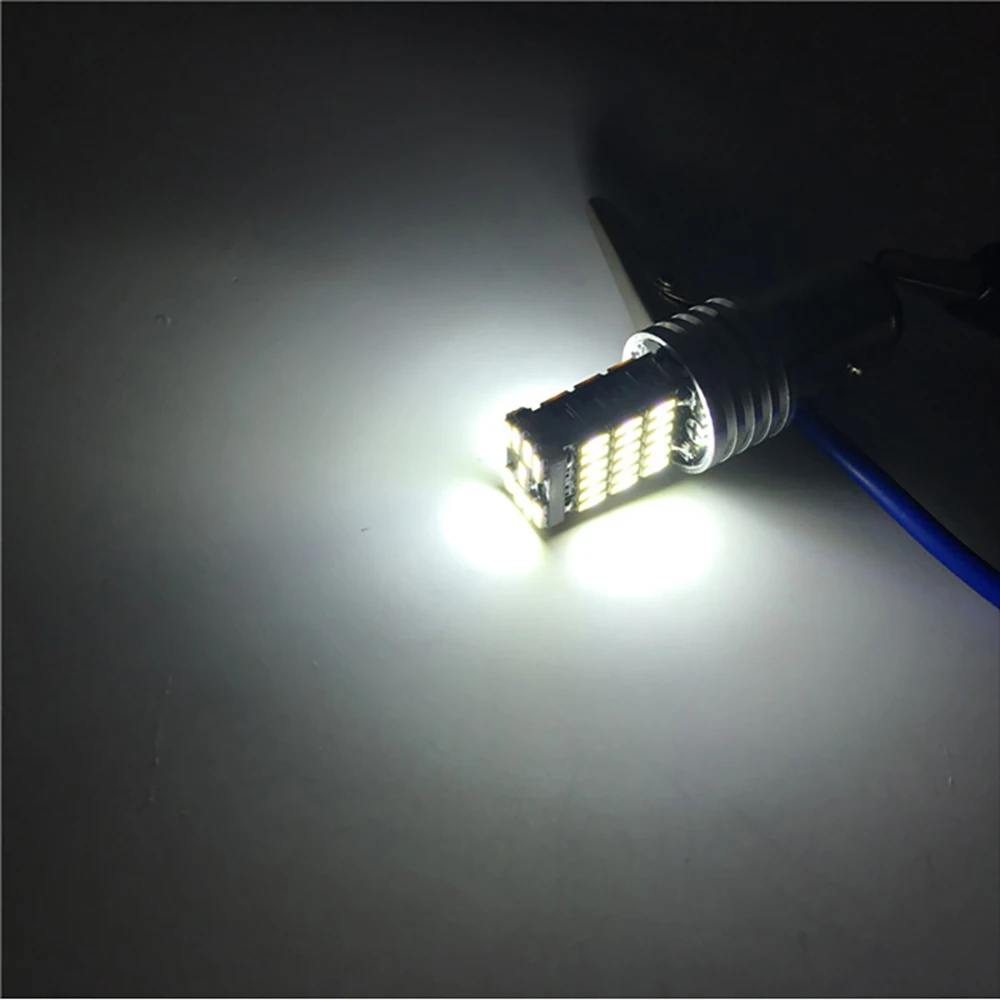 Красный Белый 1157 P21/5 Вт Автомобильные фары 45 SMD светодиодный фонарь 4014 Стоп задний