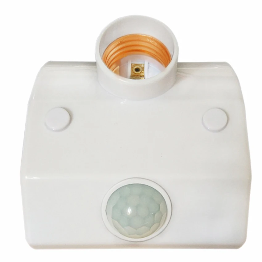 Проводной инфракрасный датчик движения светильник Сенсор гнездо E27 тела PIR