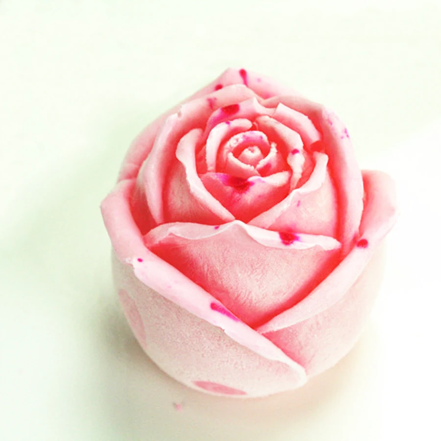 Новые носки с трехмерной аппликацией в виде Розы форме силиконовые свечи формы