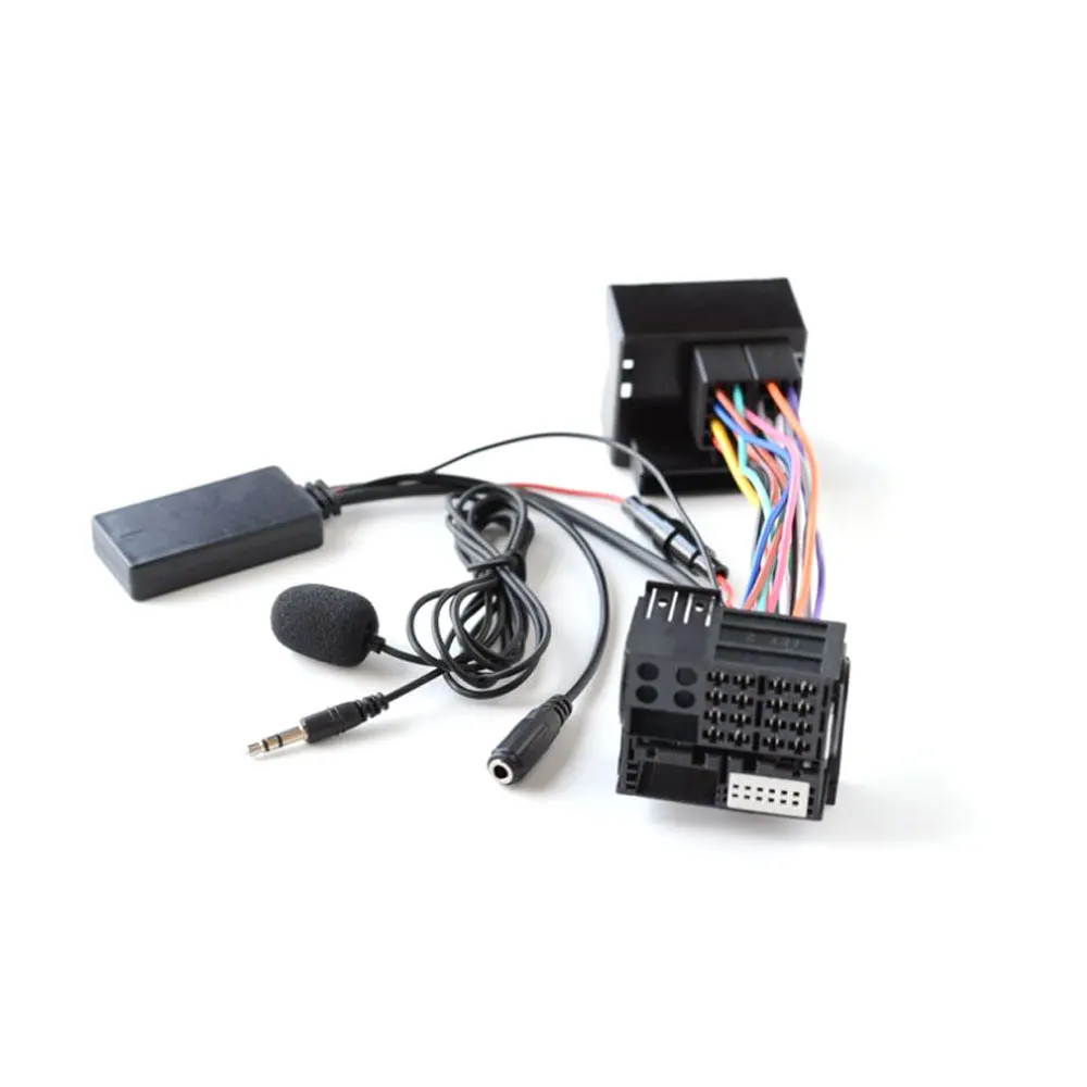 Автомобильный Bluetooth Aux кабель адаптер микрофон для Mercedes Benz W169 W245 W203 W209 W164 X164 W251 W221