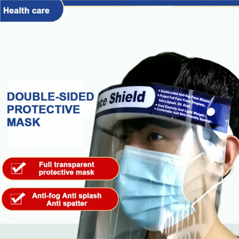 Новое поступление защита для лица мужчин и женщин пластиковая от капель пыли