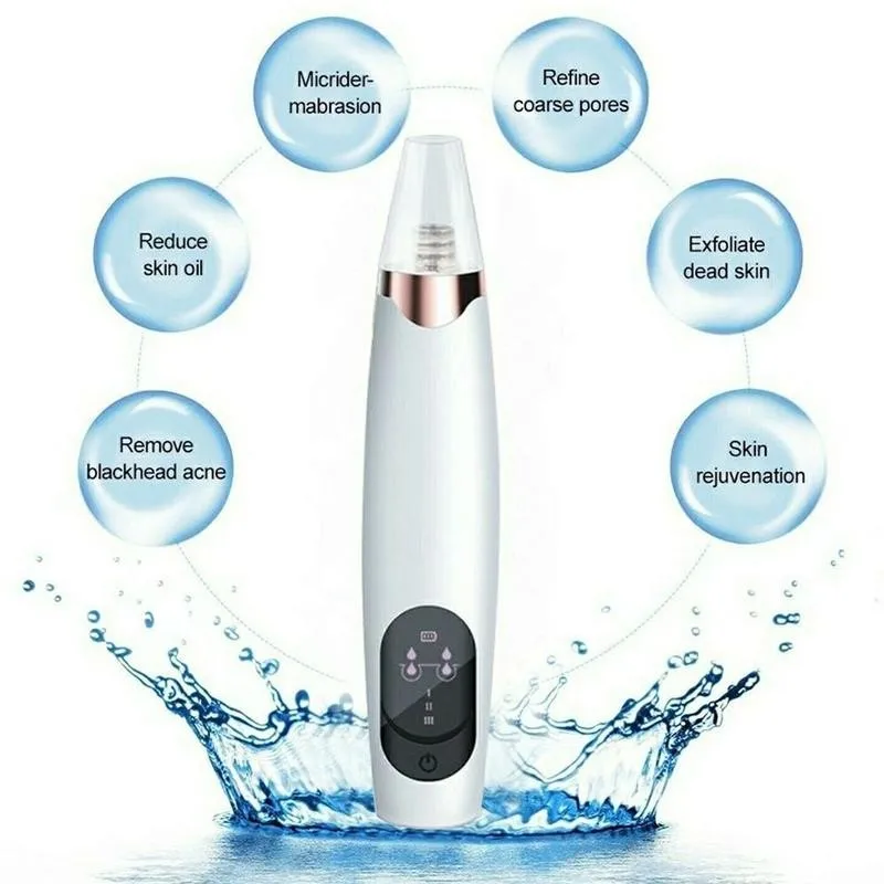 

Black Point Vacuum Black Dots Vacuum Pore Cleaner Nose Black Point Remover Blackhead Acne Pimple Removal Suction Extractor