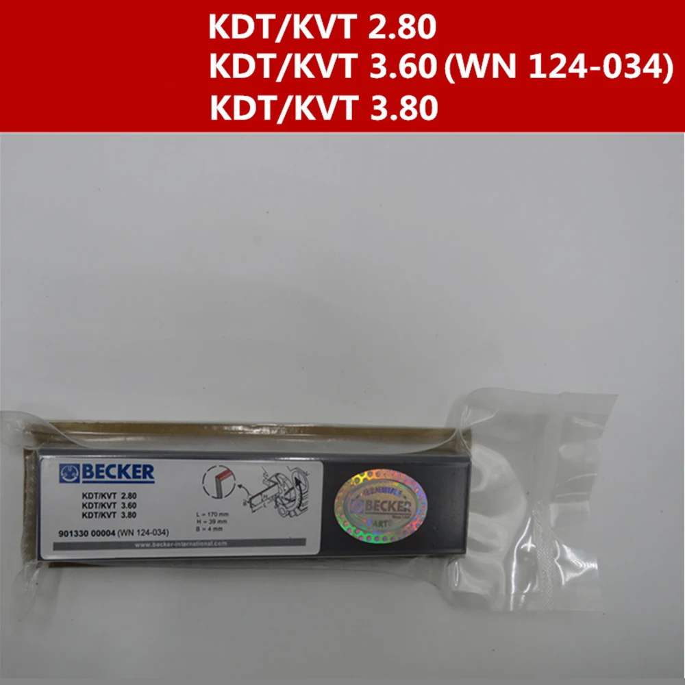 

Набор углеродных лопастей для Becker Pump KDT/KVT 2,80/3,60/3,80 90133000004(WN124-034), 4 шт.