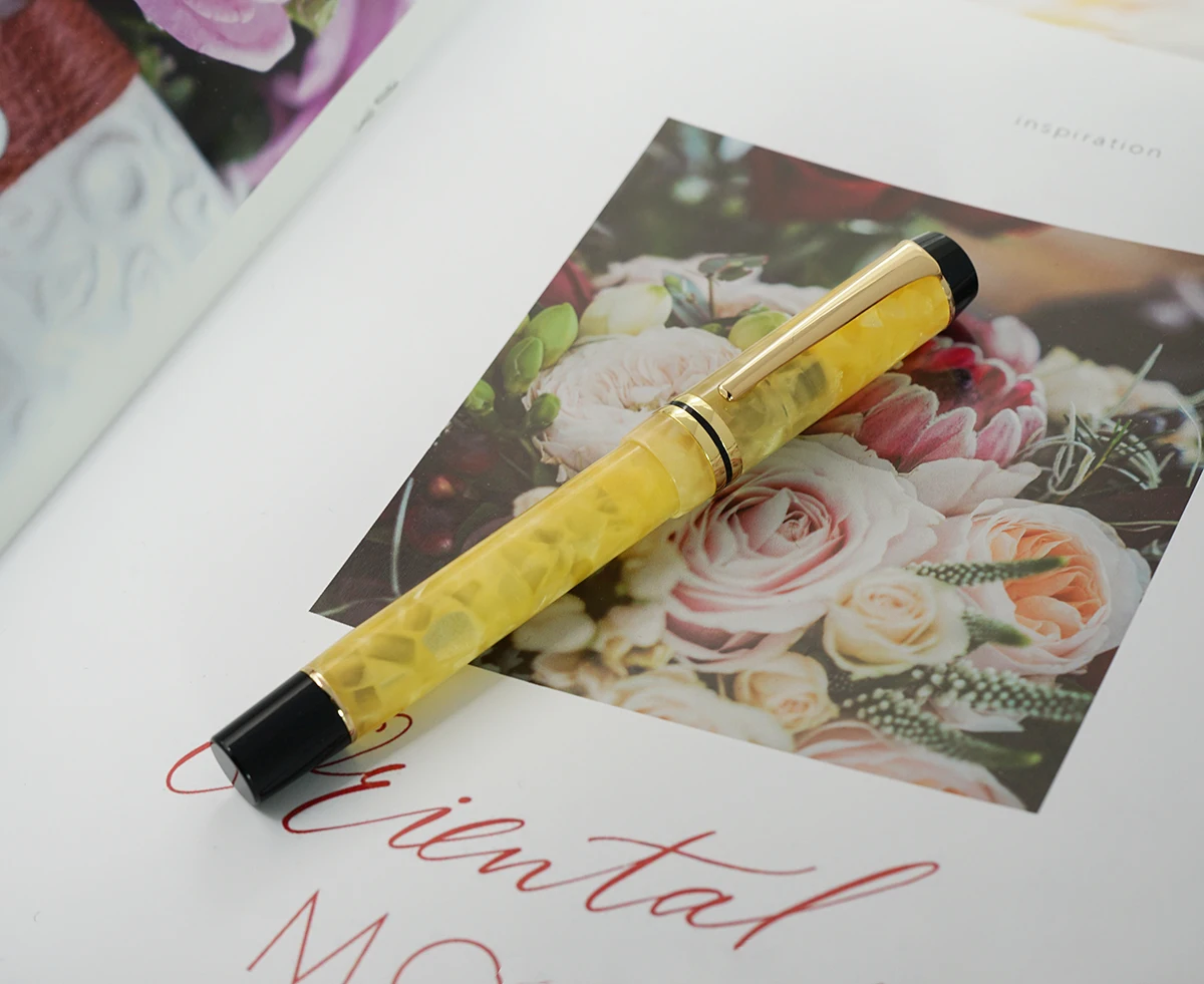 Kaigelu 316 целлулоид перьевая ручка для создания красивых узоров иридия EF/F/M