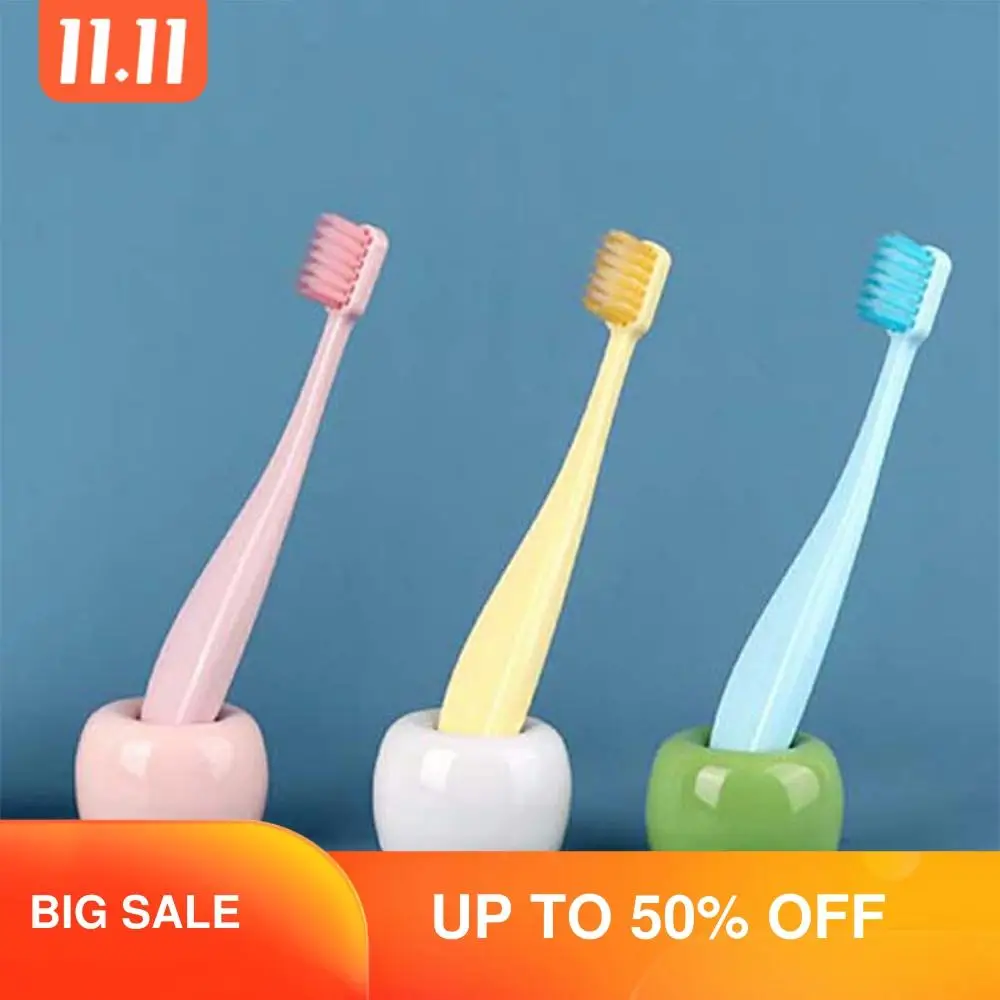 HIAISB От 2 до 6 лет детская зубная щетка с ручкой яркие цвета щетка|Зубные щетки| |