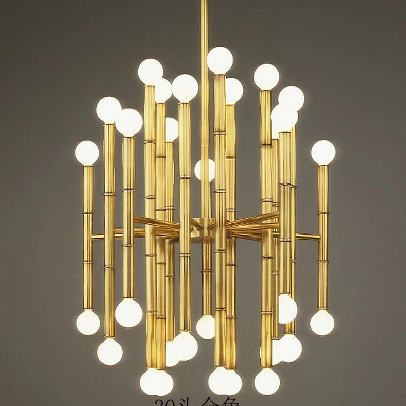 Светодиодный лампы бамбука для локальных светильников на Джонатан Адлер Meurice