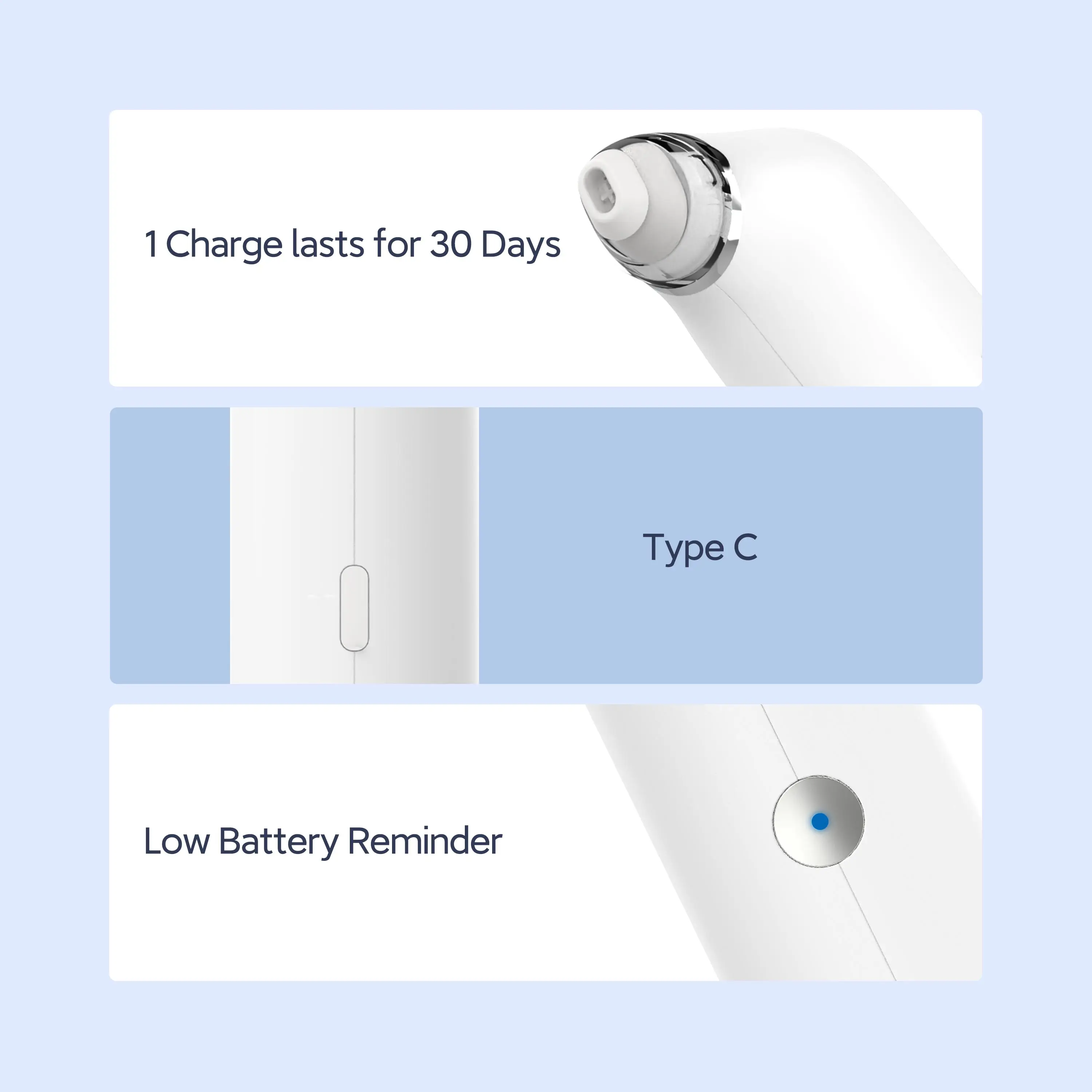 

Youpin Microbubbles Skin Deep Cleaner Headblack Remover Electric Acne Machine Facial Beauty Clean Skin Tool