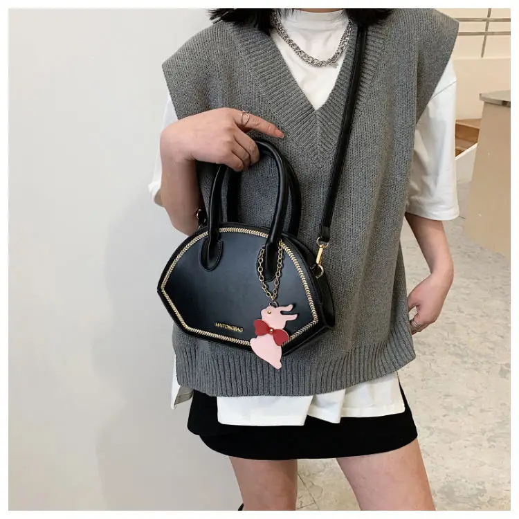 

Net red bag women's 2021 popular new fashion versatile messenger bag high quality foreign style niche handbag