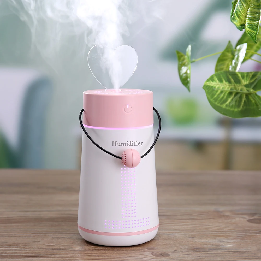 new Portable Timer Mini Air Humidifier Night Light Colorful 5 in 1 Multifunction Aroma Diffuser for Home Car Office Purifier | Бытовая