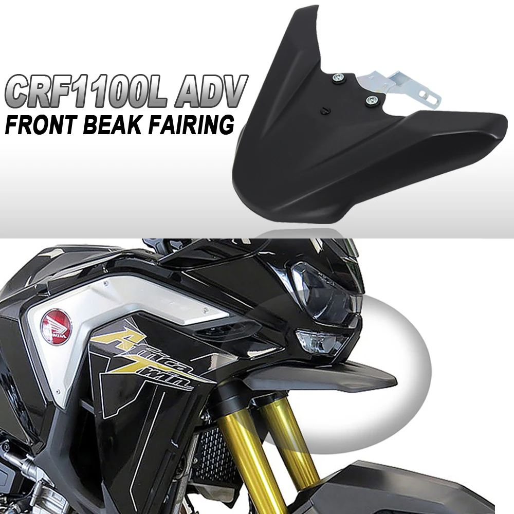 

New Motorcycle Front Beak Fairing Extension For Honda CRF 1100 L ADV Wheel Extender Cover CRF1100L Adventure