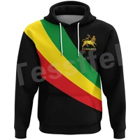 tessffel newest ethiopia county flag africa native tribe lion long sleeves tracksuit 3dprint menwomen harajuku funny hoodies b4