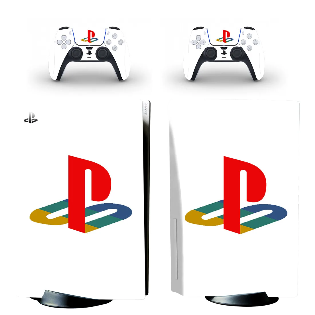 

Наклейка Symbol Design PS5 Standard Disc Edition, Виниловая наклейка для консоли PlayStation 5 и контроллера PS5 Disk