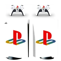 symbol design ps5 standard disc edition skin sticker decal for playstation 5 console controller ps5 disk skin sticker vinyl