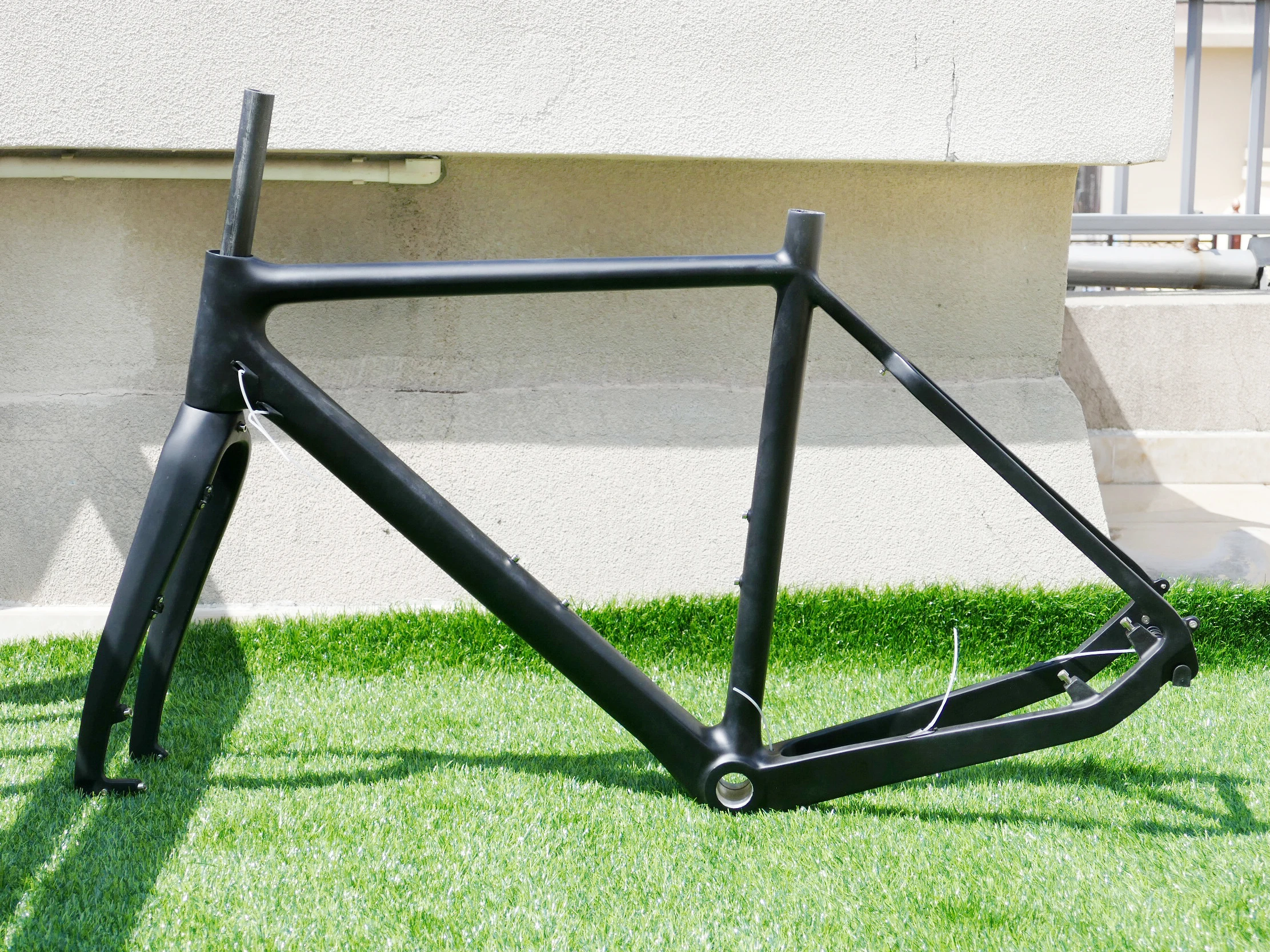 Полностью карбоновая 3K UD матовая велосипедная Рама дискового тормоза Cyclocross Cyclo