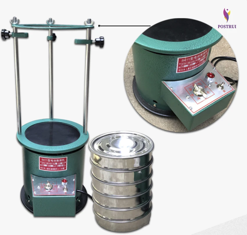 30 см Диаметр 8411 Тип Вибрационный Экран машина Электрический сито шейкер 220 В 1