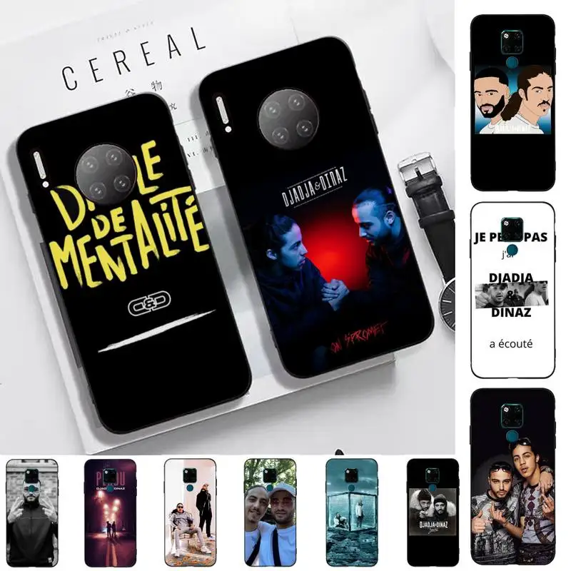 

FHNBLJ Djadja & Dinaz French Rapper Phone Case for Huawei Mate 20 10 9 40 30 lite pro X Nova 2 3i 7se