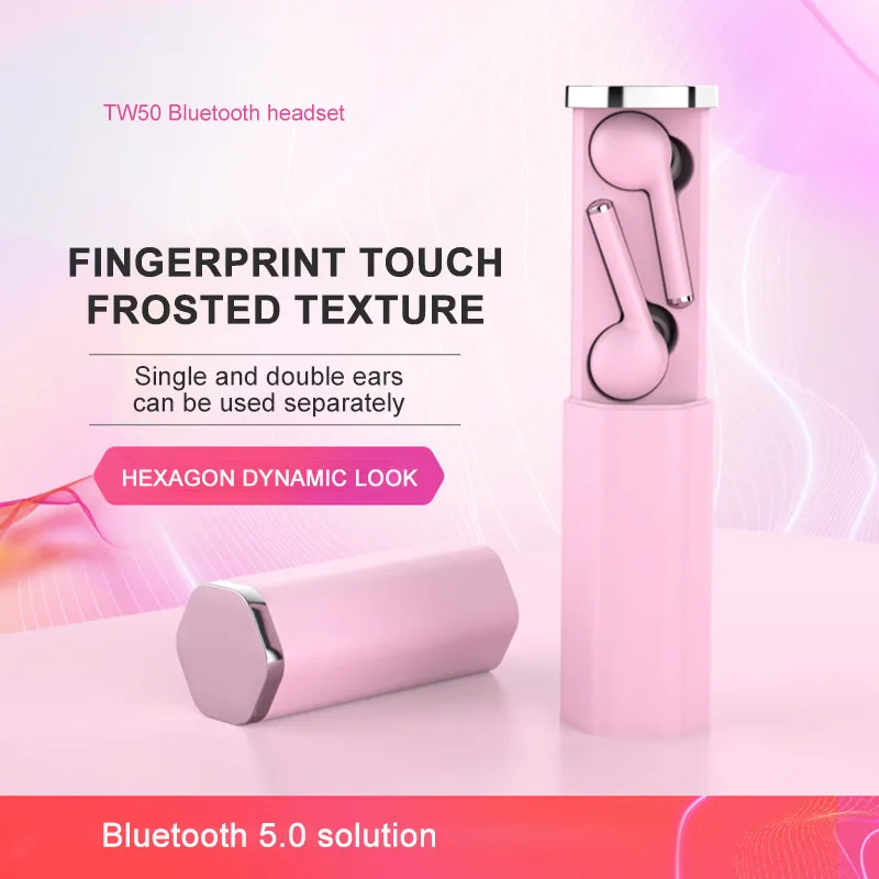 TW50 Bluetooth наушники HIFI стерео Бас шумоподавление Гарнитура двойной микрофон с