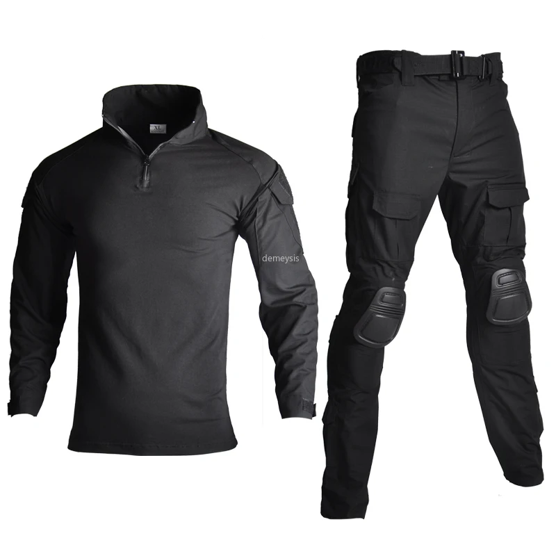 Камуфляжная военная форма G3 рубашка и брюки удобные страйкбол боевой