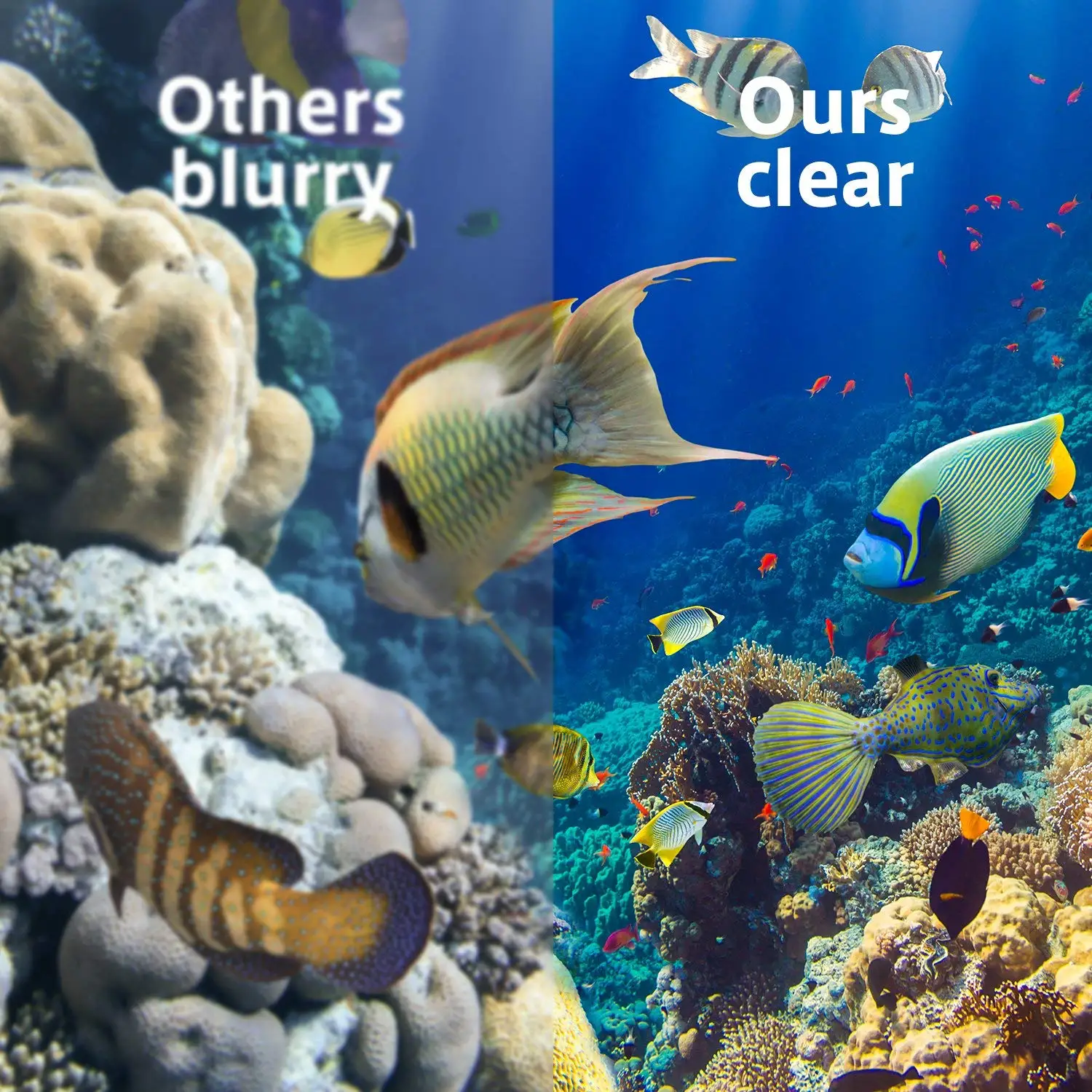 Диоптрические очки для плавания противотуманные водонепроницаемые взрослых